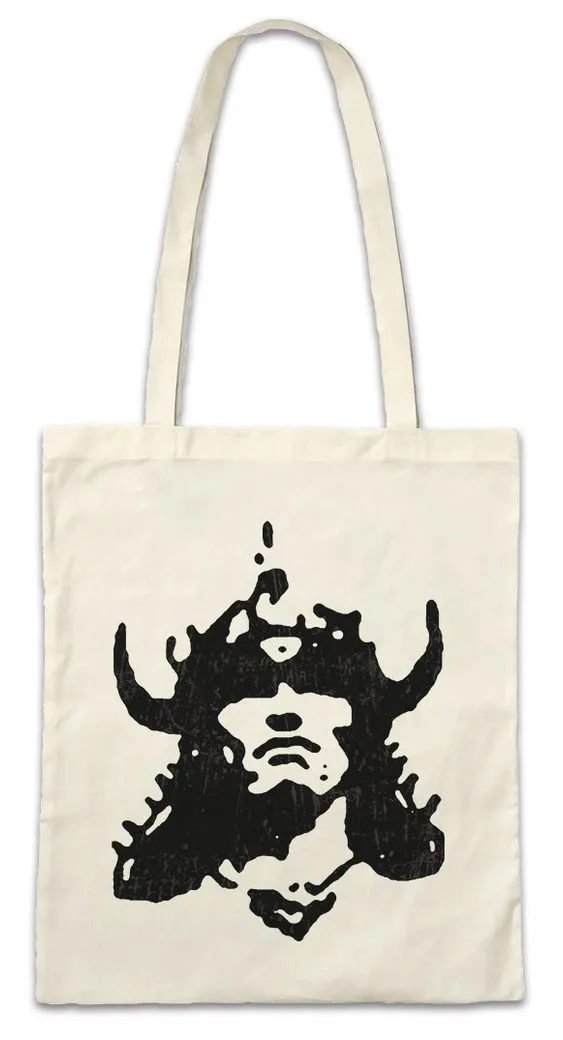 Urban Backwoods Beuteltasche Barbarian Head Stofftasche Dark Fantasy King Conan The Movie Destroyer (1-tlg), Warrior Barbar Film Book
