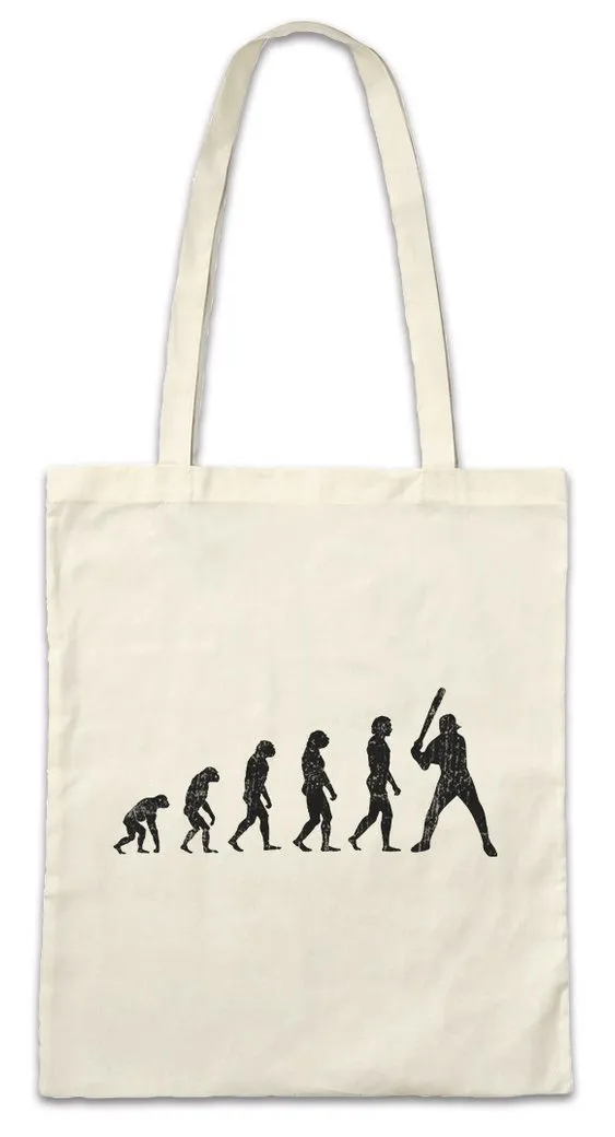 Urban Backwoods Beuteltasche Baseball Evolution Stofftasche Spieler Player Game Stick Bat (1-tlg), Baseballschläger Field Sport Sports