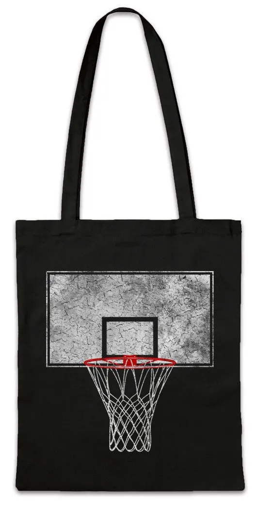 Urban Backwoods Beuteltasche Basketball Backboard Stofftasche Court Streetballcourt Streetball Korb (1-tlg), Dunk Air Player Center
