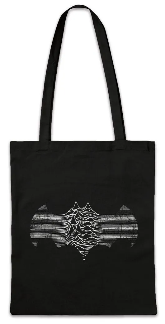 Urban Backwoods Beuteltasche Bat Divison Stofftasche Unknown Joy Pleasures Sign Music Cover DJ (1-tlg), Album Club Crossover Logo