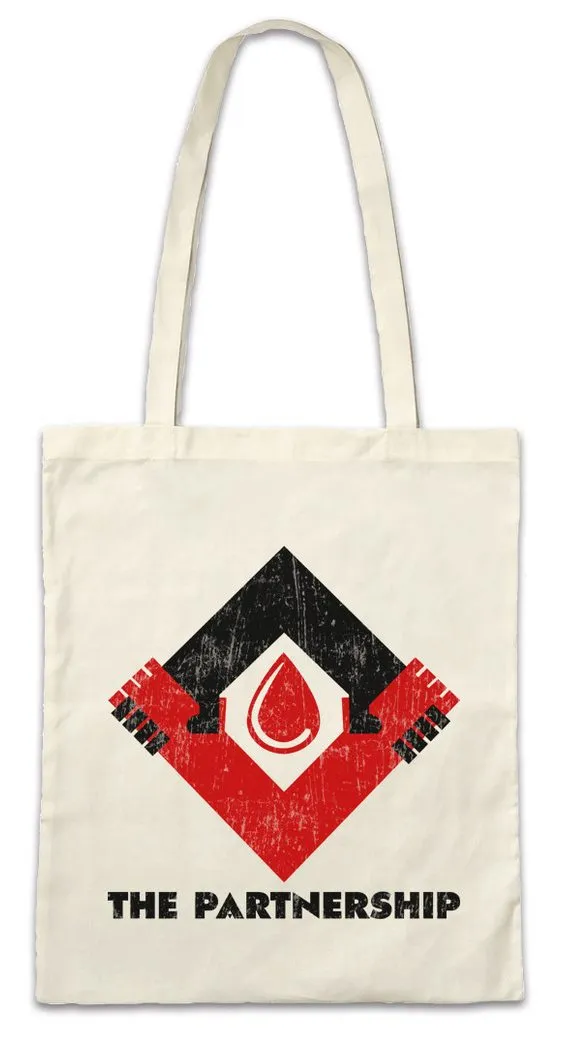 Urban Backwoods Beuteltasche Be PositIVe Partnership I Stofftasche The Vampire Strain Vampir Symbol (1-tlg), Sign Logo Zeichen Company