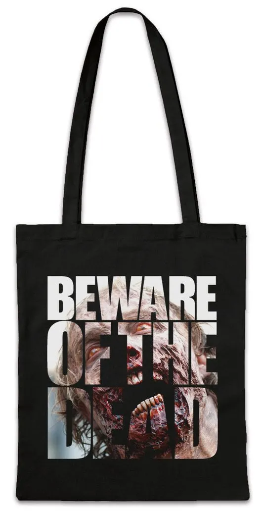 Urban Backwoods Beuteltasche Beware Of The Dead Stofftasche Zombie The Walking Walkers Daryl Living (1-tlg), Zombies Dixon Dead TV