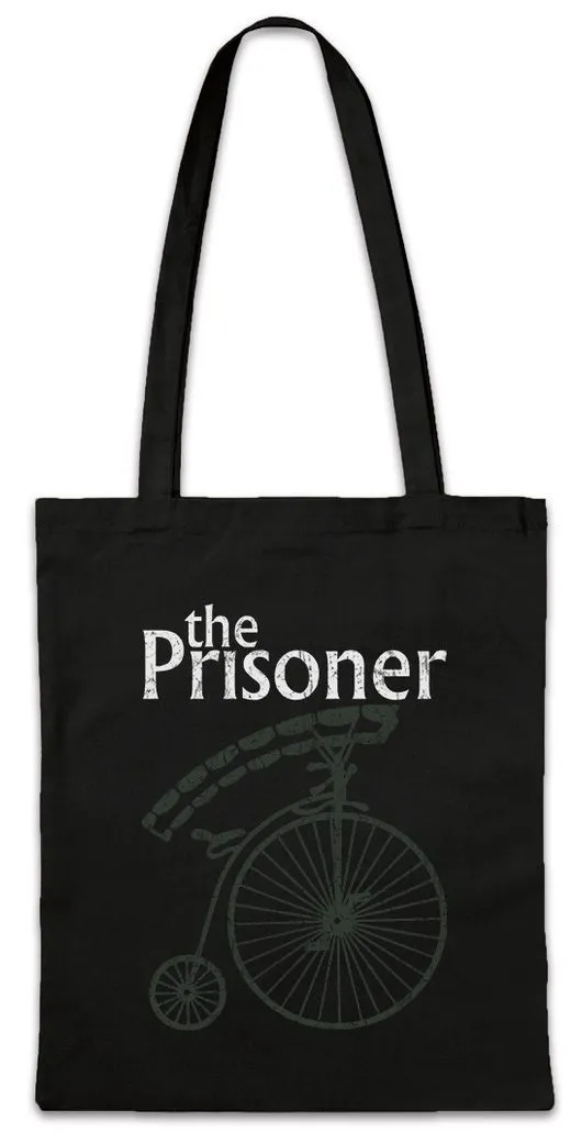 Urban Backwoods Beuteltasche Bicycle Prisoner Stofftasche The Fun TV Prisoner Number Butler Six (1-tlg), Supervisor Nummer Gefangener 6