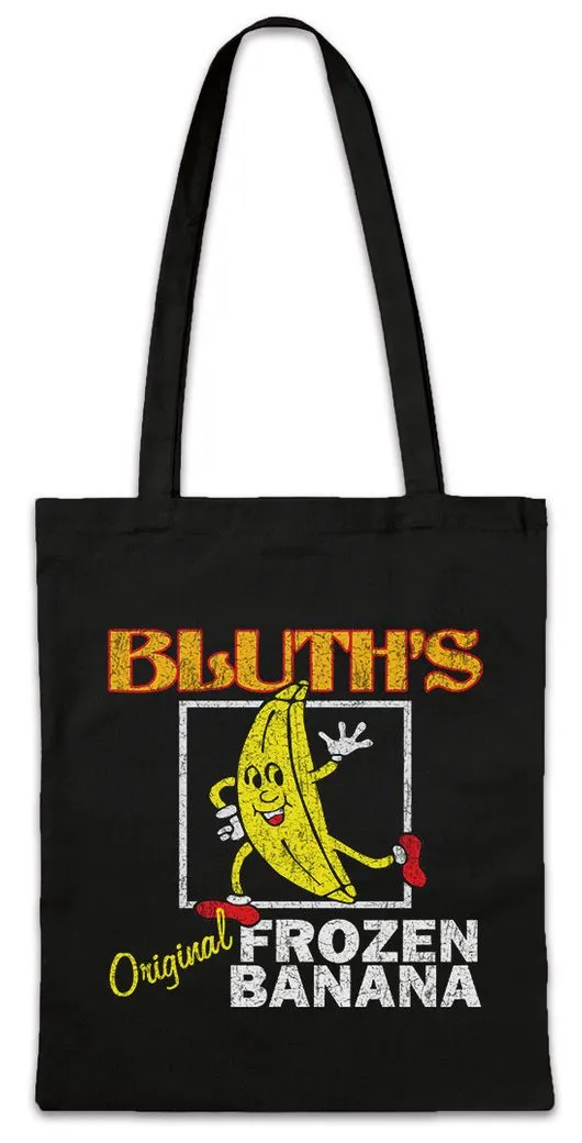 Urban Backwoods Beuteltasche Bluth's Original Frozen Banana II Stofftasche Banane Banana Logo (1-tlg), Arrested Symbol Development Kult