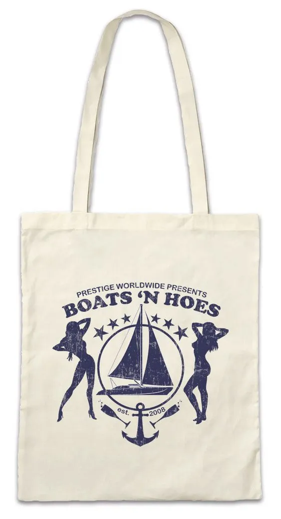 Urban Backwoods Beuteltasche Boats 'N Stofftasche Step Comedy Rap Song Brothers Stiefbrüder Brennan (1-tlg), Dale Frangins malgré Fratellastri