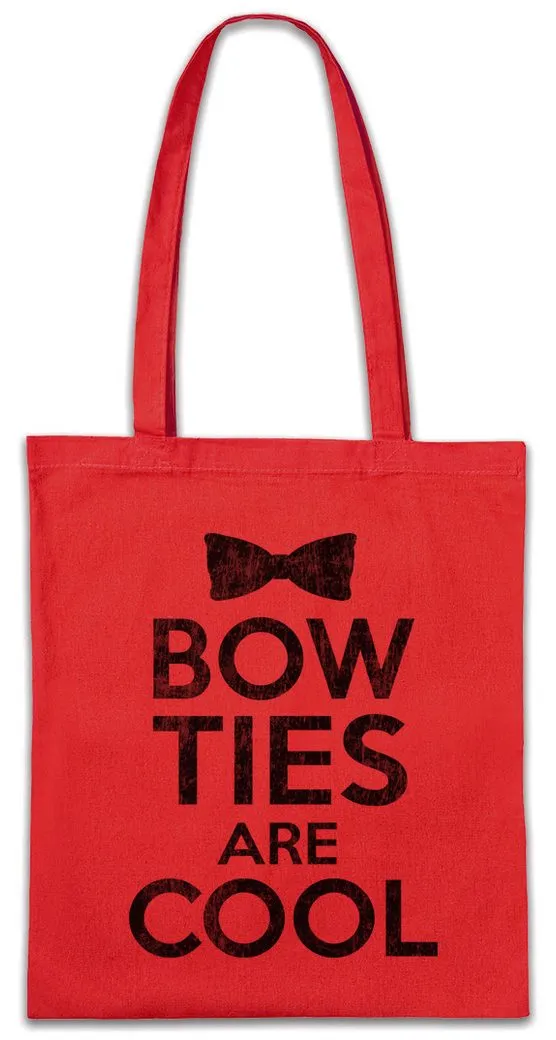 Urban Backwoods Beuteltasche Bow Ties Are Cool Stofftasche Fliege Krawatte Neck Tie Anzug Suit (1-tlg), Suits Sakko Blazer Kostüm