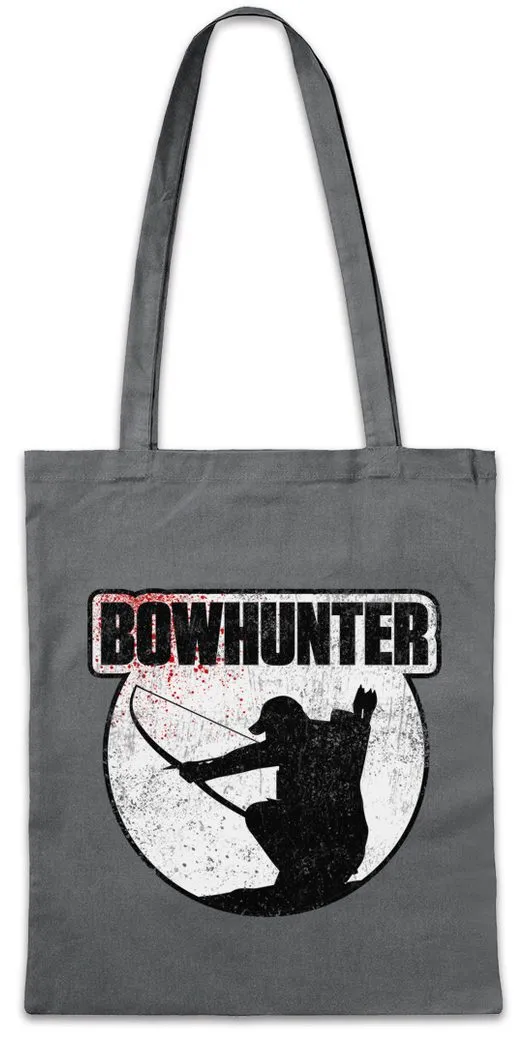 Urban Backwoods Beuteltasche Bowhunter Stofftasche Bogen Pfeil Hirsch Reh Jagd Jäger Bär Geweih (1-tlg), Deer Bear Fun Hunt