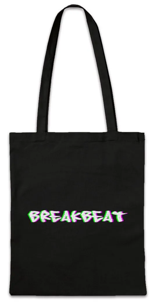 Urban Backwoods Beuteltasche Breakbeat Glitch Stofftasche Synthesizer Electro Techno LFO Musik (1-tlg), Music DJ MC Elektro