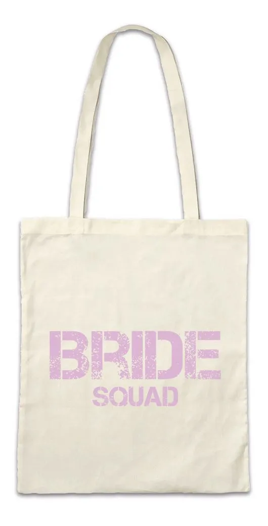 Urban Backwoods Beuteltasche Bride Squad Stofftasche Braut Junggesellin Abschied Bride Hochzeit (1-tlg), Heirat Marriage Just Married