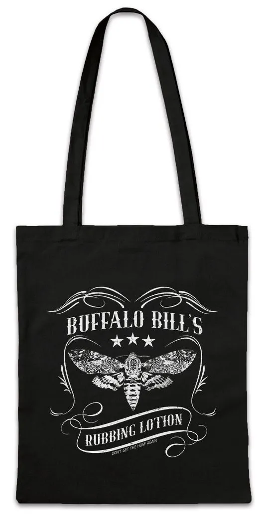Urban Backwoods Beuteltasche Buffalo Bill's Rubbing Lotion Stofftasche Schweigen Silence Der Das (1-tlg), Lambs Hannibal Lämmer The