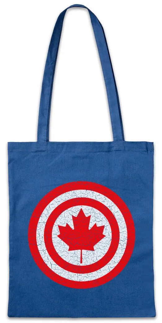 Urban Backwoods Beuteltasche Captain Canada Stofftasche Kanada Canadian Fahne Flagge Banner Maple (1-tlg), Leaf Ahornblatt Niagara Falls