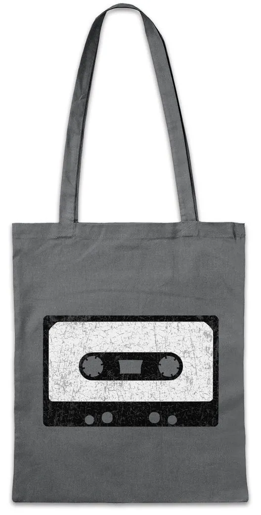 Urban Backwoods Beuteltasche Cassette Tape I Stofftasche Gitarre Band Musik Punk Death Heavy Metal (1-tlg), Hard Rock Audio Kassette