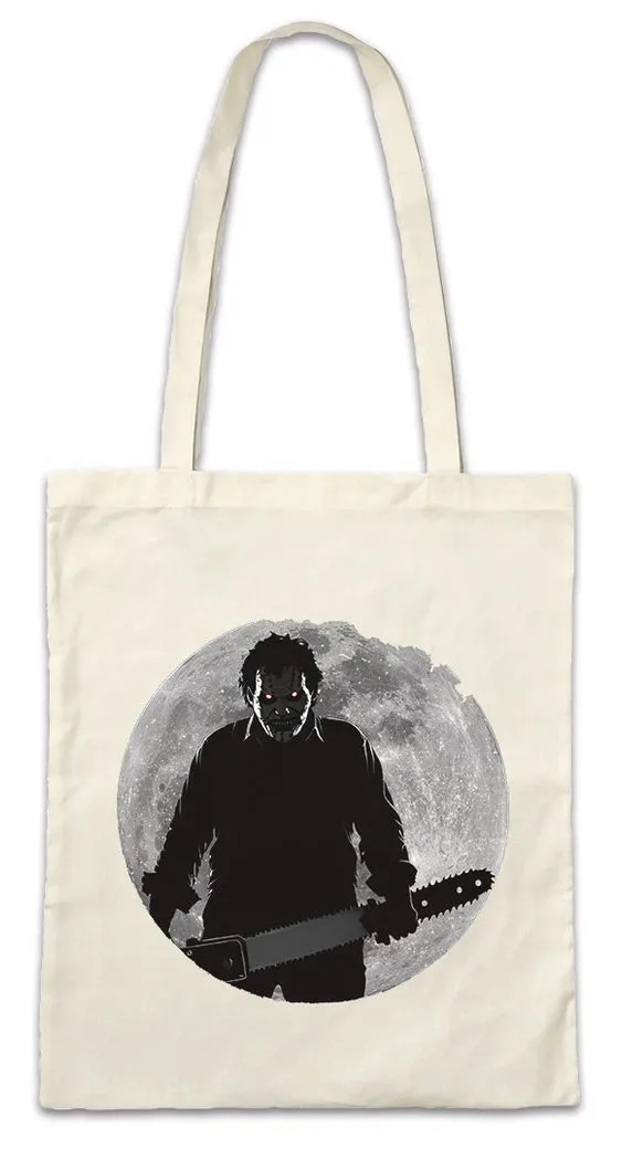 Urban Backwoods Beuteltasche Chainsaw Moon Stofftasche Slasher Texas Kettensägen Horror Massacre (1-tlg), TCM Massaker Kult Leatherface
