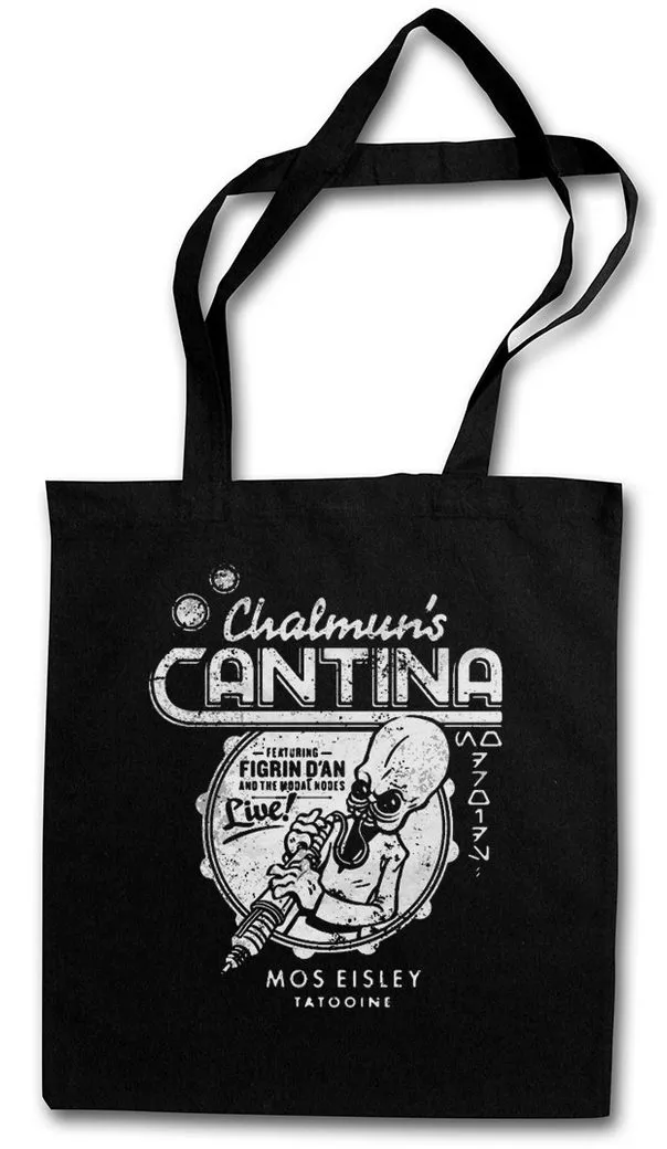Urban Backwoods Beuteltasche Chalmun's Cantina Vintage II Stofftasche Star Krieg Movie Der Wars (1-tlg), Retro Vintage Sterne Skywalker
