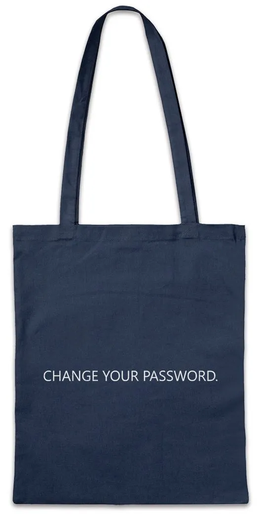 Urban Backwoods Beuteltasche Change Your Password Stofftasche Work On Your Problem Informatiker (1-tlg), Informatik Computer Science Scientist