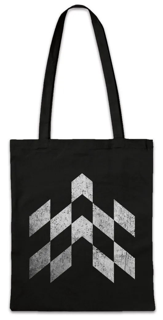 Urban Backwoods Beuteltasche Checkered Flag Stofftasche Race Rally Car Auto Driver Racer Biker (1-tlg), Petrol Head Fun Engine