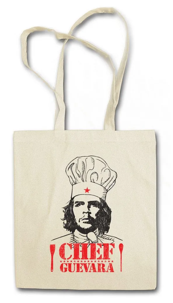 Urban Backwoods Beuteltasche Chef Guevara Stofftasche Karl Sozialismus Kommunismus Marx Che (1-tlg), Communism Socialism Revolution Ernesto