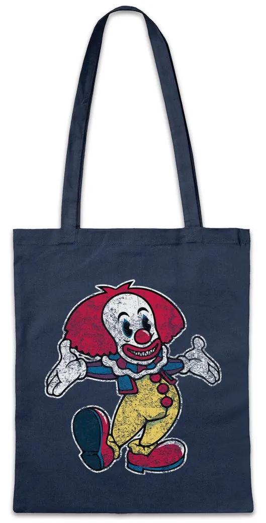 Urban Backwoods Beuteltasche Clown I Stofftasche Clown Fun Circus Comedian Zirkus Komiker Stand Up (1-tlg), Harlequin Harlekin Alleinunterhalter Es