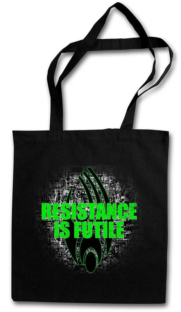 Urban Backwoods Beuteltasche Collective Cube Stofftasche Star Borg Raumschiff Science Fiction (1-tlg), U.S.S. Trek Class Of
