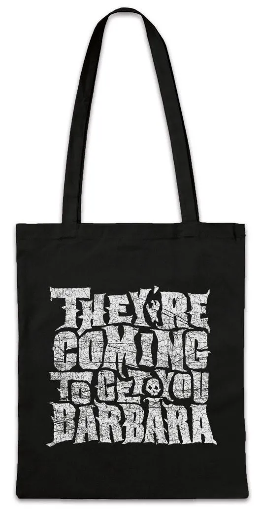 Urban Backwoods Beuteltasche Coming To Get You Stofftasche Night Rise Return Of Barbra Dead The (1-tlg), Living Fun Zombie Barbara