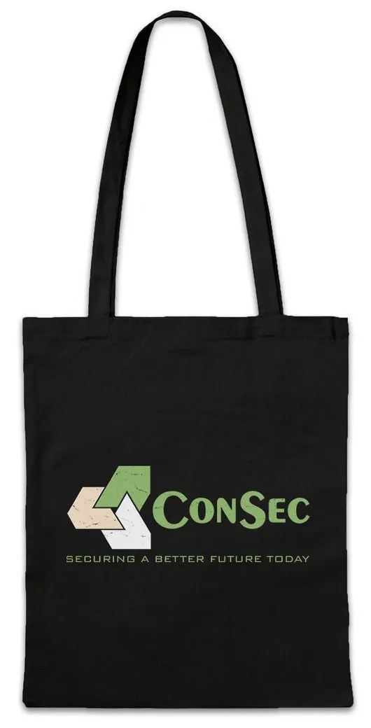 Urban Backwoods Beuteltasche Con Sec Logo Stofftasche Company David Scanners Cronenberg Firma Film (1-tlg), Movie Sci-Fi Horror Telekinesis