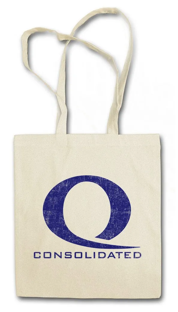 Urban Backwoods Beuteltasche Consolidated Stofftasche Queen Arrow Oliver Ollie Green Company Firma (1-tlg), Firmenlogo Schild Symbol Sign