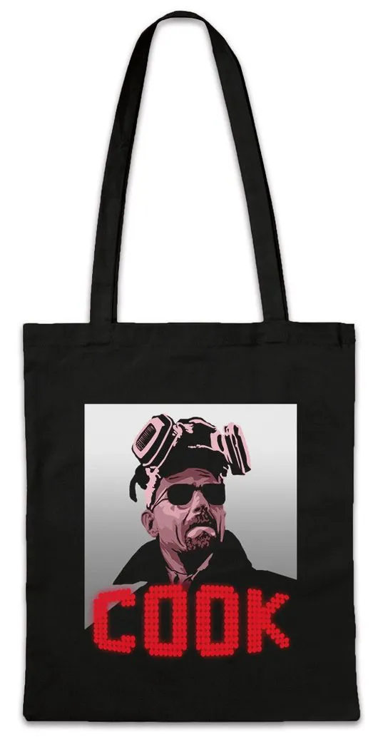 Urban Backwoods Beuteltasche Cook Stofftasche Walter Breaking White Ehrmantraut Bad Crystal Pinkman (1-tlg), Let's The Cooks Better