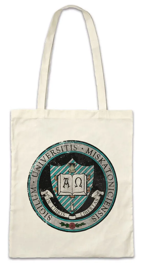 Urban Backwoods Beuteltasche Cthulhu Badge UN D2 Stofftasche Cthulhu Symbol Call Monster Horror (1-tlg), Innsmouth Arkham Lovecraft HP