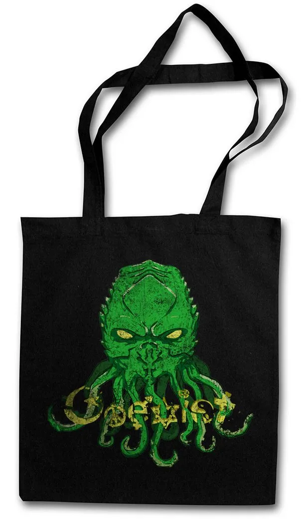 Urban Backwoods Beuteltasche Cthulhu Coexist Stofftasche Call Horror Arkham H. P. Lovecraft (1-tlg), Miskatonic R´LYEH  University Antarctic