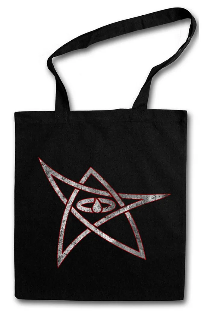 Urban Backwoods Beuteltasche Cthulhu Elder Sign II Stofftasche Horror Arkham Lovecraft Miskatonic (1-tlg), R´LYEH Monster Dunwich Symbol