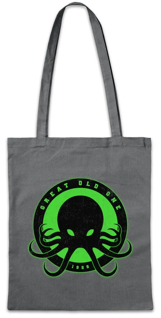 Urban Backwoods Beuteltasche Cthulhu Est 1928 Stofftasche Cthulhu Call Horror Arkham H. P. (1-tlg), Lovecraft R´LYEH Call Sign Dunwich