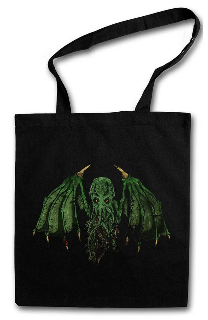 Urban Backwoods Beuteltasche Cthulhu IV Stofftasche Call Monster Horror Arkham H. P. Lovecraft (1-tlg), Miskatonic R´LYEH  University Antarctic