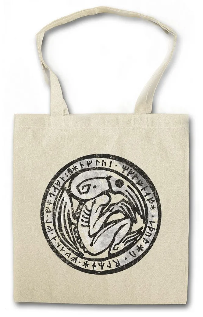 Urban Backwoods Beuteltasche Cthulhu Patch Stofftasche Horror Arkham H. P. Lovecraft Miskatonic (1-tlg), Antarctic Expedition Call Of
