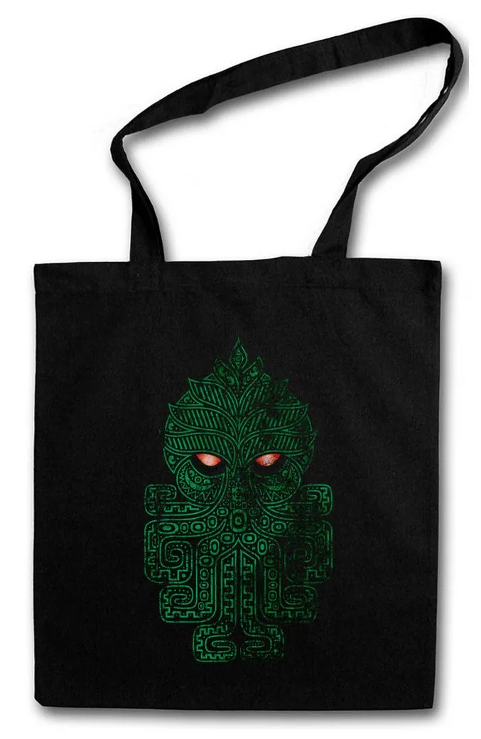 Urban Backwoods Beuteltasche Cthulhu Pattern Stofftasche Wars Horror Arkham H. P. Lovecraft (1-tlg), Miskatonic R´LYEH  Inssmouth Azathoth