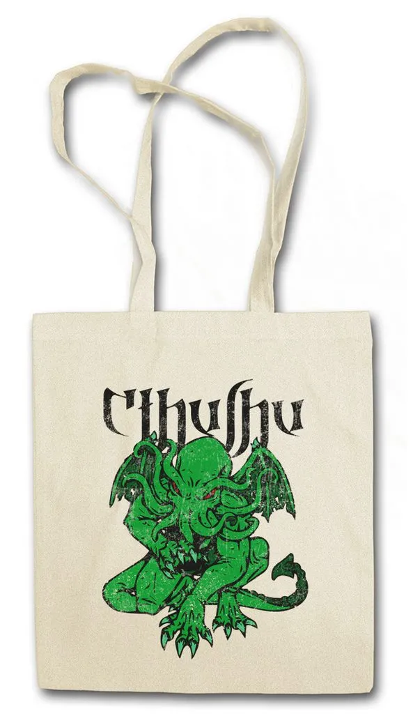 Urban Backwoods Beuteltasche Cthulhu VI Stofftasche Call Horror Arkham H. P. Lovecraft Miskatonic (1-tlg), R´LYEH University Antarctic Expedition