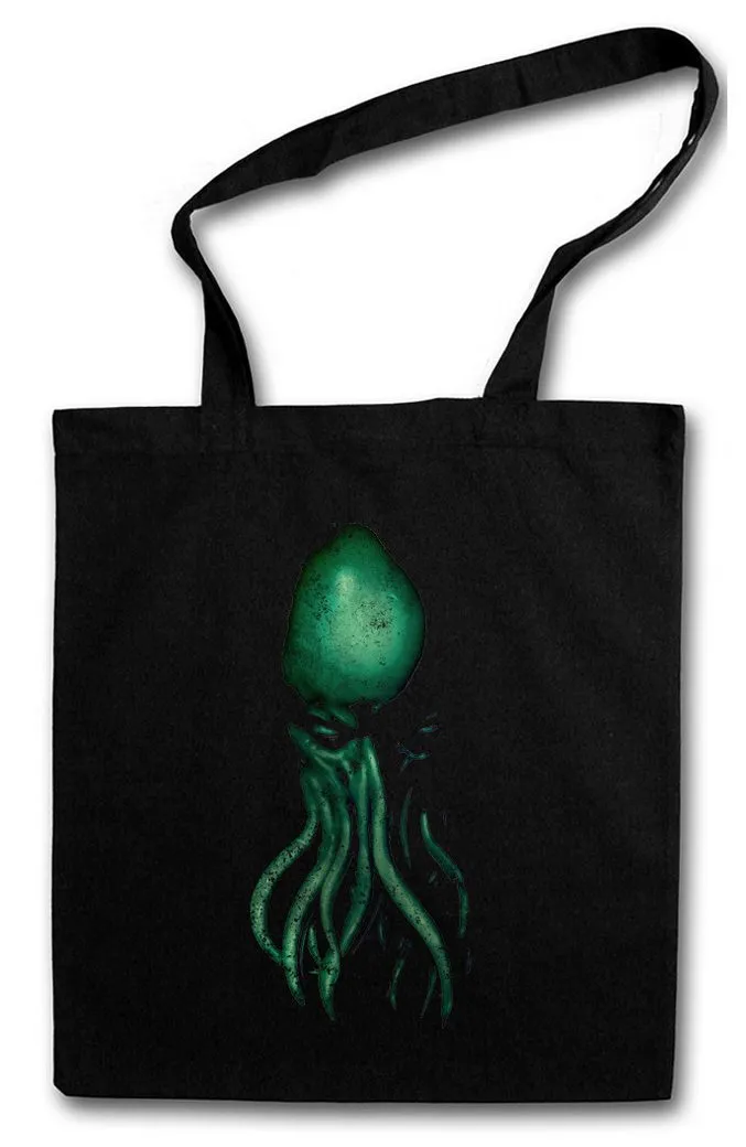 Urban Backwoods Beuteltasche Cthulhu XII Stofftasche Horror Arkham HP Lovecraft Miskatonic Call (1-tlg), R´lyeh Sign Dunwich Ruf