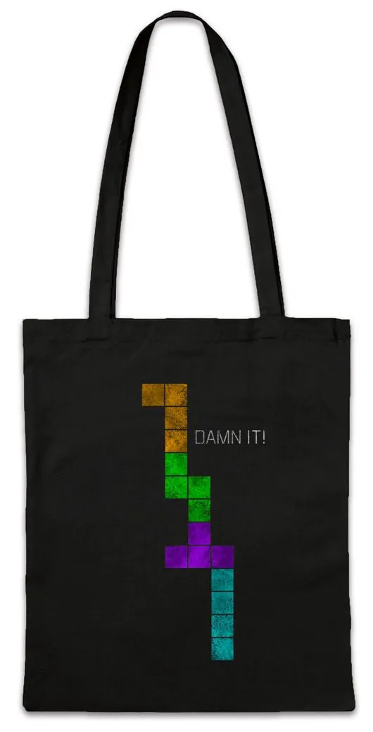 Urban Backwoods Beuteltasche Damn It Stofftasche Nerd Geek Sysadmin Coder Security Analyst IT Lead (1-tlg), Gamer Gaming Games PC