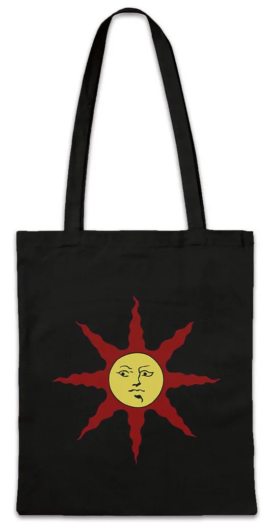 Urban Backwoods Beuteltasche Dark Soul Sun Stofftasche Firelink Shrine Dark Gamer Nerd Fantasy Geek (1-tlg), Game Souls Kult