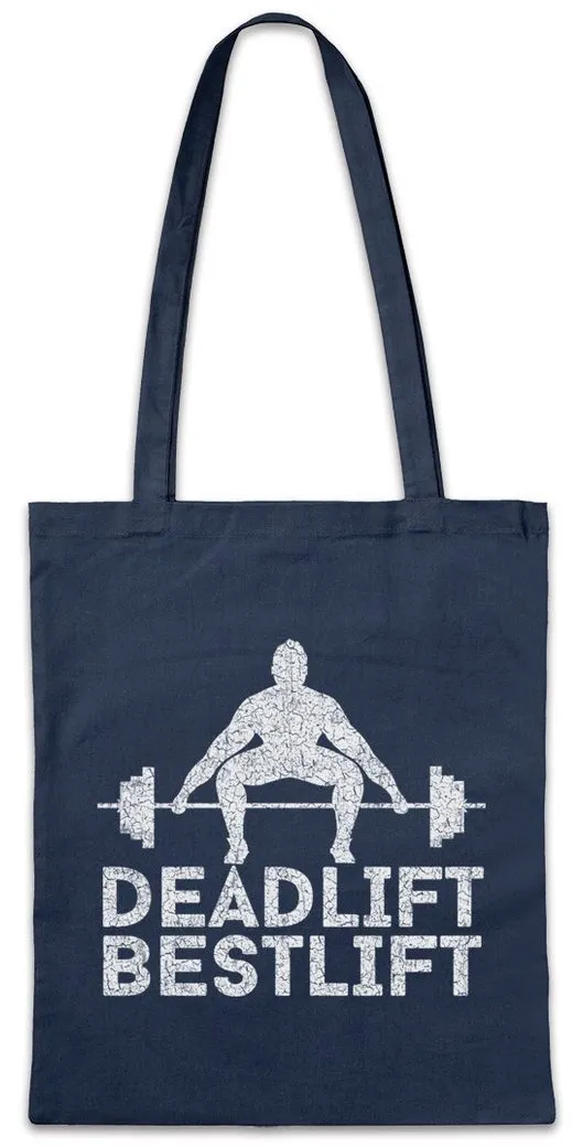 Urban Backwoods Beuteltasche Deadlift Bestlift Stofftasche Gewichtheber Bosy Buliding Builder (1-tlg), Powerlifting Gym Weightlifting Personal