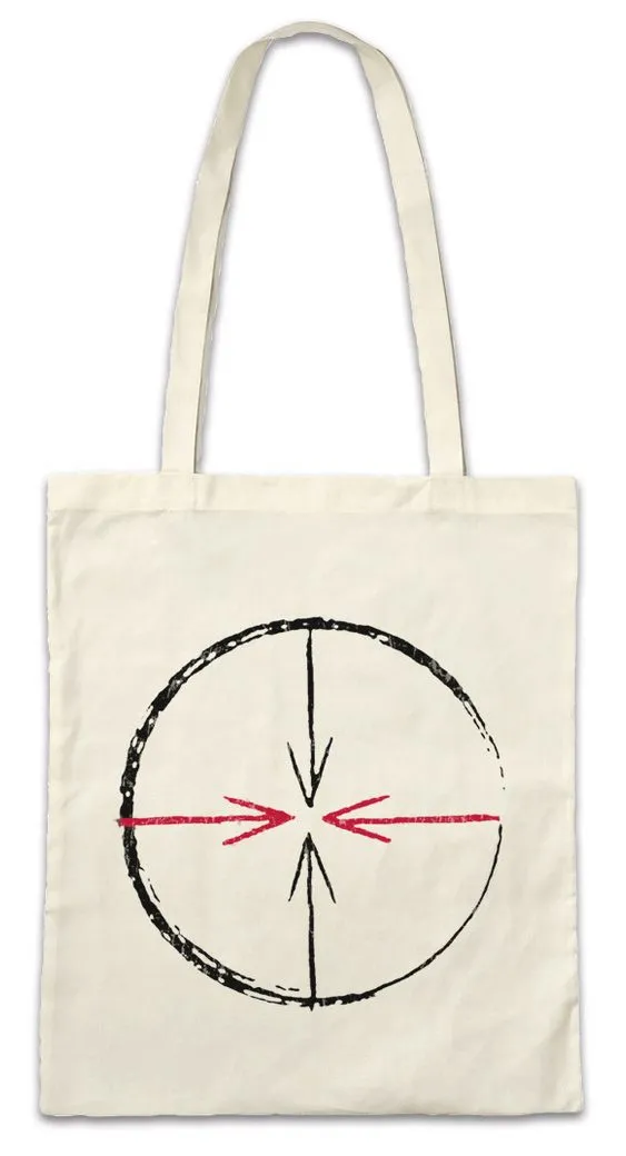 Urban Backwoods Beuteltasche Delfikru Symbol Stofftasche Fun The Commander Clan Clarke 100 Hundred (1-tlg), Griffin Skaikru Grounder Clark