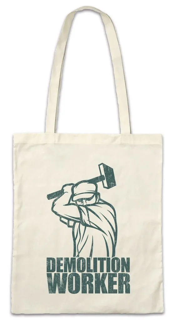 Urban Backwoods Beuteltasche Demolition Worker II Stofftasche Abriss Abbruch Handwerk Handwerker (1-tlg), Heimwerker Hausmeister Repairman DIY