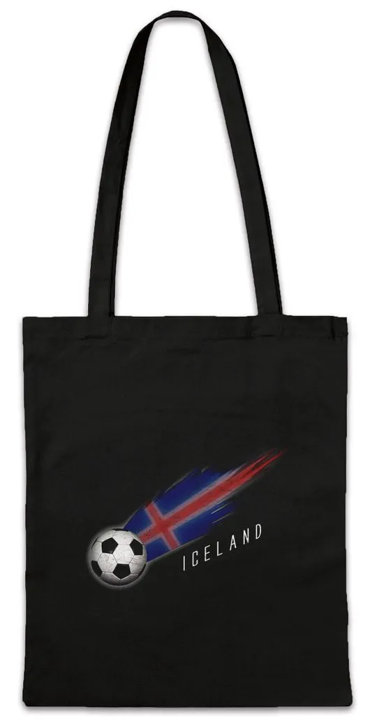 Urban Backwoods Beuteltasche Denmark Football Comet I Stofftasche Dänemark Dänisch Dänische Danish (1-tlg), Fußball Fahne Fussball Komet