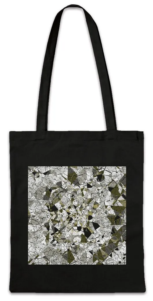 Urban Backwoods Beuteltasche Diamond Square I Stofftasche Diamant Rap Hip Hop Pin Up Rockabella (1-tlg), Tattoo Rich Gangster Rockabilly