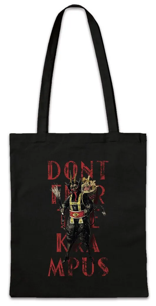 Urban Backwoods Beuteltasche Don’t Fear The Krampus Stofftasche Österreich Austria Kramperl Bartl (1-tlg), Bass Pass Nikolaus Knecht