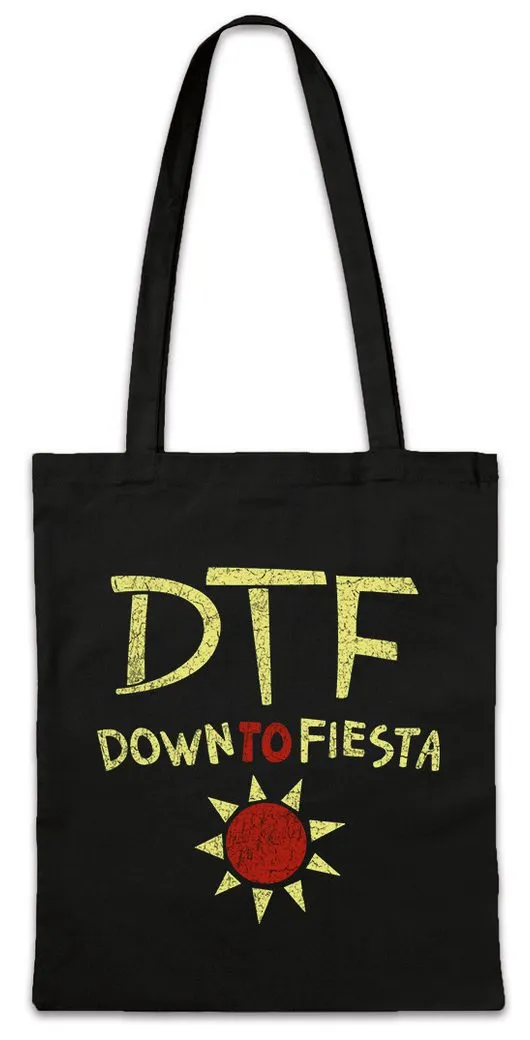 Urban Backwoods Beuteltasche Down To Fiesta Stofftasche Brooklyn 99 Jake Peralta Nine-Nine TV Rosa (1-tlg), Terry Amy Santiago