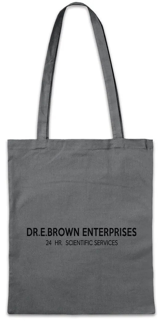 Urban Backwoods Beuteltasche Dr. E. Brown Enterprises Stofftasche Back To Zurück The In Zukunft Car (1-tlg), Future Miles Per Hour