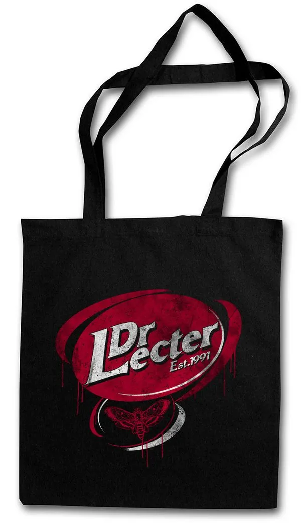 Urban Backwoods Beuteltasche Dr. Lecter Stofftasche Schweigen Silence of the der Lämmer Lambs Red (1-tlg), Roter Drache Dragon