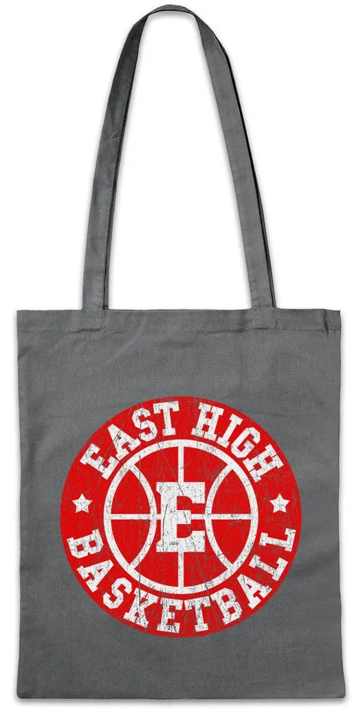 Urban Backwoods Beuteltasche East High Basketball II Stofftasche Team Mannschaft School Logo Sign (1-tlg), Symbol Musical Kult