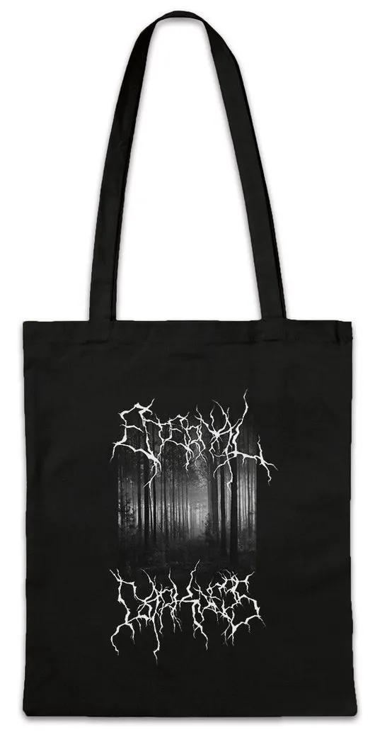 Urban Backwoods Beuteltasche Eternal Darkness Blackmetal Forest Stofftasche Black Norwegian True (1-tlg), Norwegian Forest Death Deathmetal