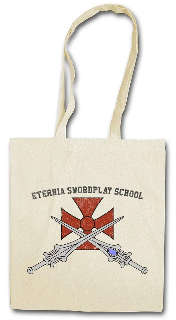 Urban Backwoods Beuteltasche Eternia Swordplay School I Stofftasche Masters Motu Logo Of The 80s (1-tlg), Universe Cartoon He-Man